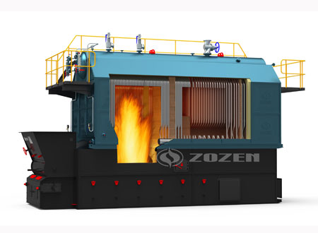 szl series biomass-fired hot water boiler