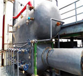horizontal type diesel fired hot water boiler
