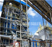 carbon rotary kiln waste heat boiler--zozen
